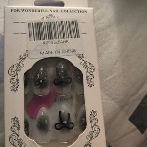 Black and White Nail Art Set